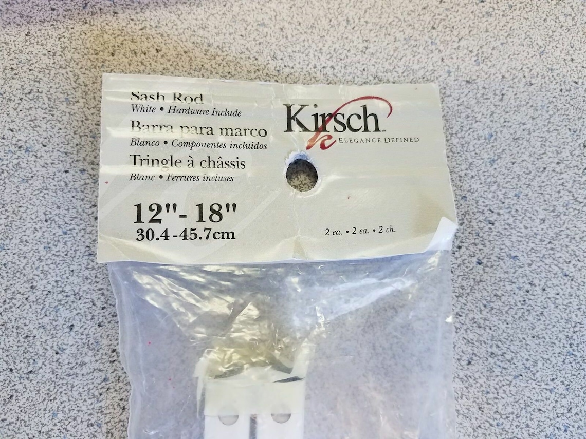 Kirsch Flat Door Sash Rods 1218 Etsy