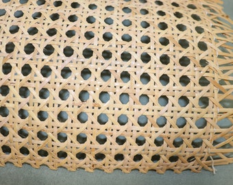 24" Width Caning Chair Cane Web Webbing (1st Quality) Common Weave: Natural - By The Foot