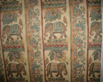 Sandown & Bourne: Elephant Animal Print India (By the Yard)
