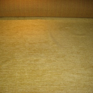 Upholstery Fabric: Encore Gold Chenille - By The Yard