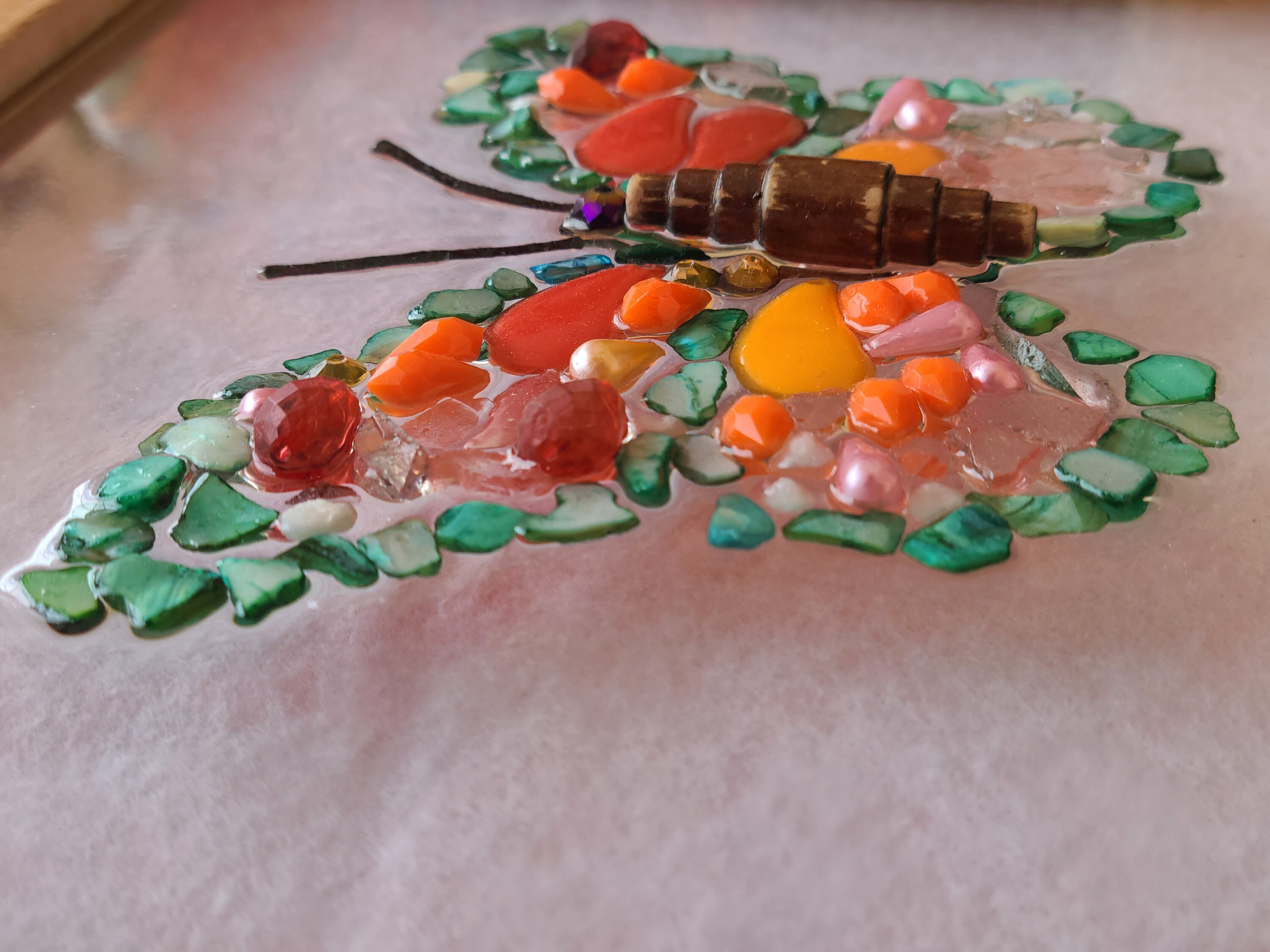 Wall Art Butterfly Resin Art Home Décor Resin Butterfly Etsy