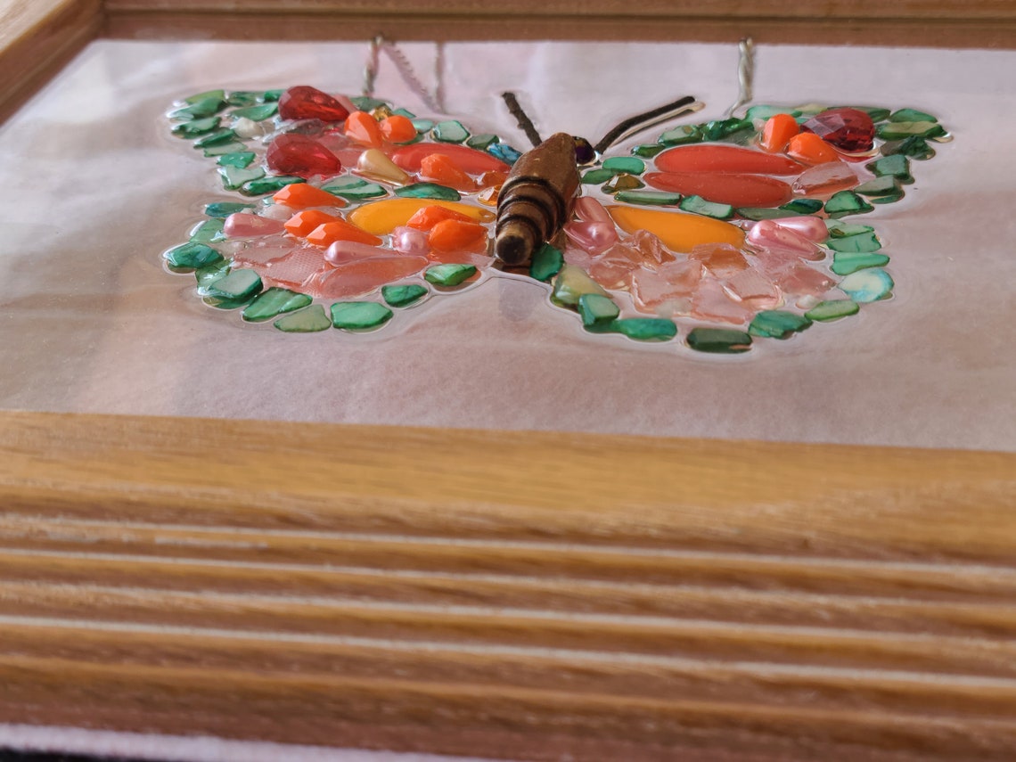 Wall Art Butterfly Resin Art Home Décor Resin Butterfly Etsy