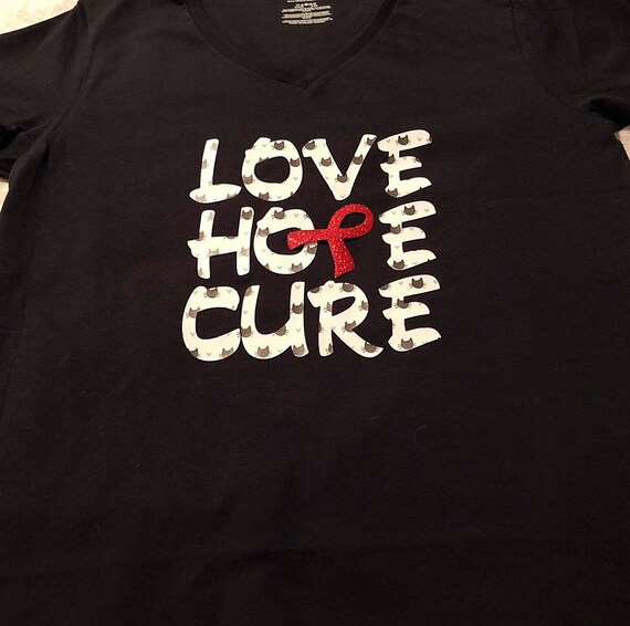 heart disease awareness shirts