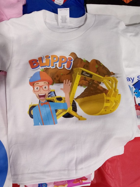 Toddler Youth Size Youtube Blippi Inspired Shirt Etsy