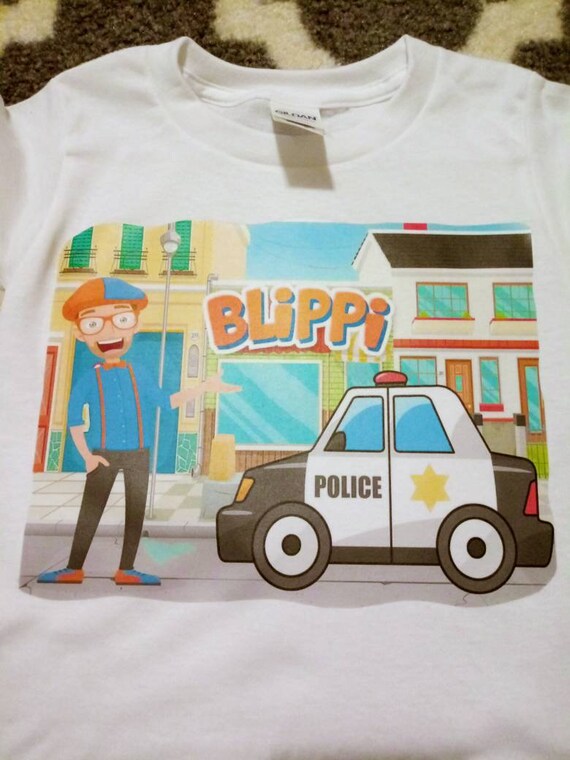 blippi police car toy