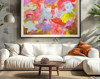 freedom | Rolled Poster - abstract modern art
