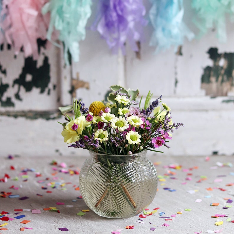 The Botanical Fresh Letterbox Gift Flowers and Card Posy Etsy UK