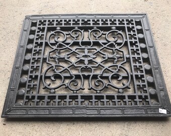 Cast Iron Grate Etsy