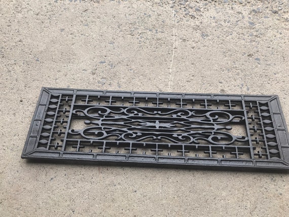 Cast Iorn Floor Grate 8 X 26 Etsy