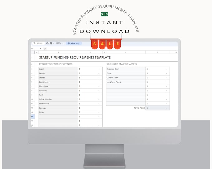Business Startup planner, Business Startup Checklist, Business Checklist, Startup Checklist, Finance Planner, Business Planner