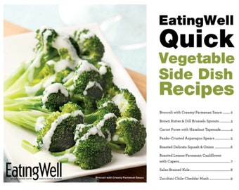 Ultimate Veggie Side Dish Cookbook: 9 Delicious & Easy Recipes (Digital Download)