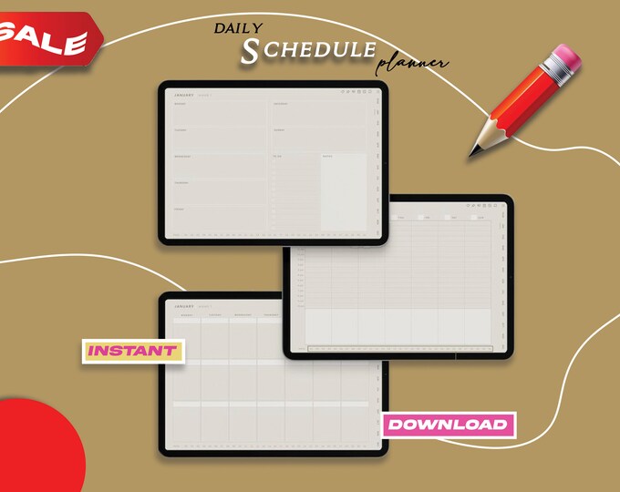Schedule Planner, Daily Schedule Planner, Cleaning Schedule, Homeschool Schedule, Schedule Template, Daily Schedule, Schedule, Planner