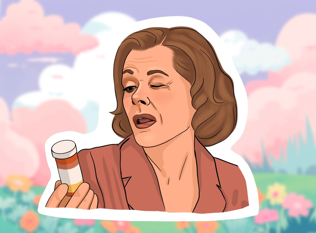 Lucille Bluth Sticker, Arrested Development Sticker, Funny, Glossy ...