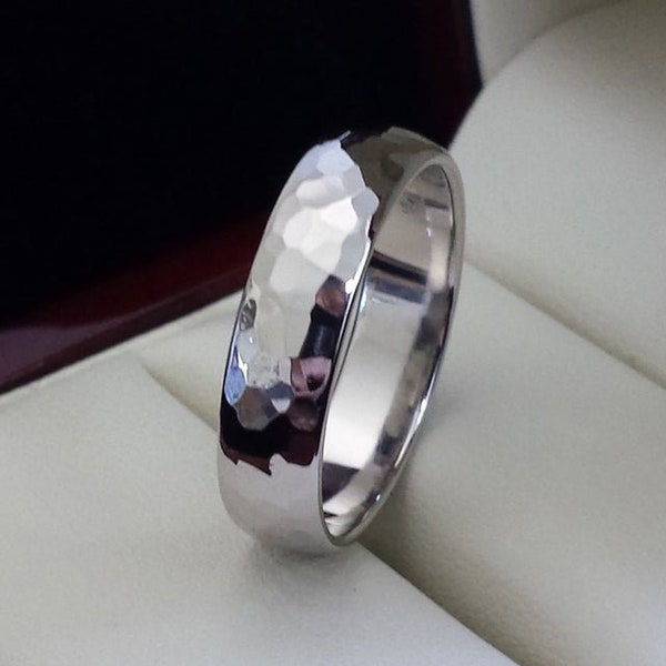 Mens Platinum Rings Etsy