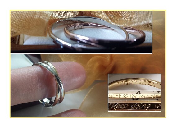 Diagonal Cross Pattern 950 Platinum 4mm Wedding Ring