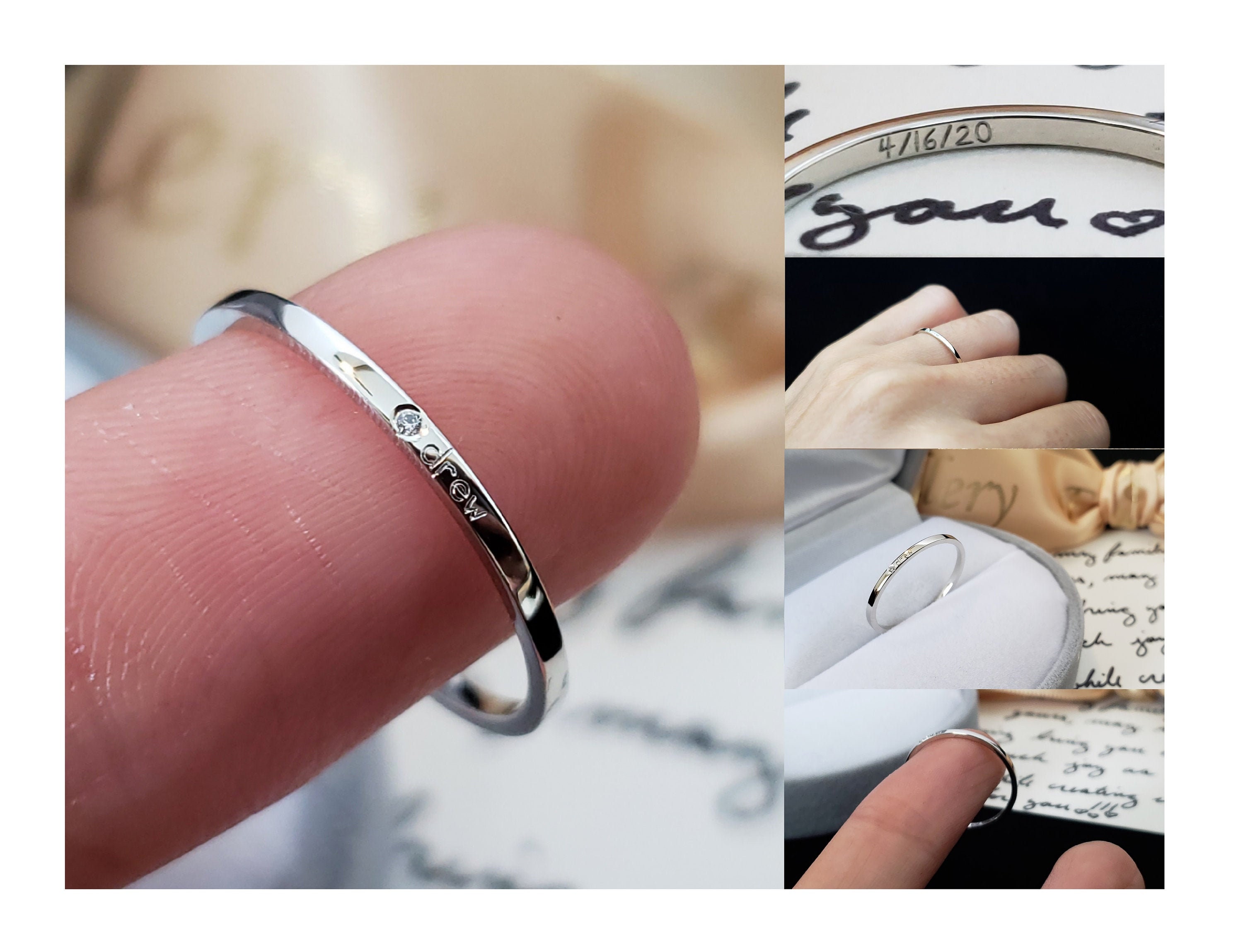 Wedding vow shop renewal rings