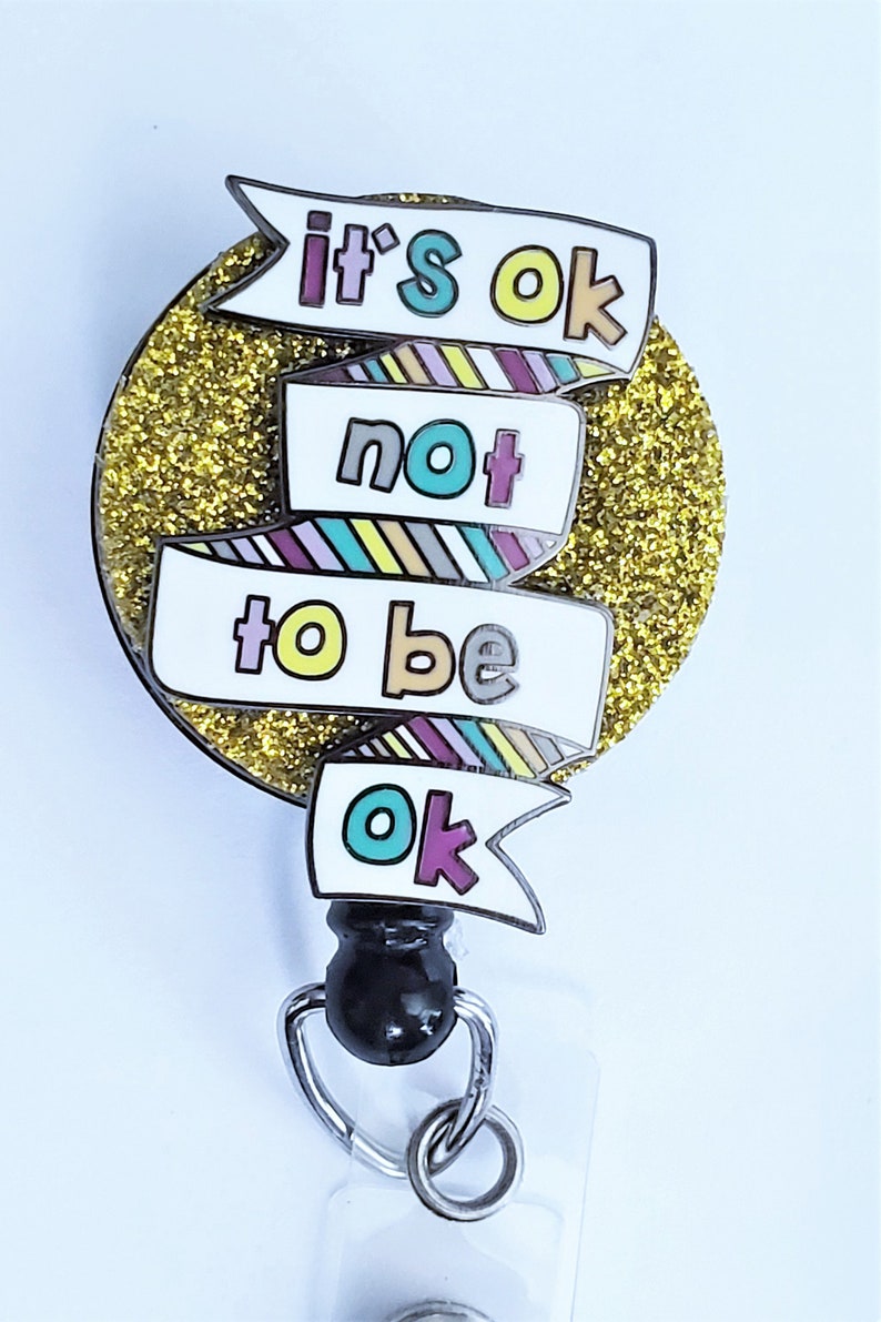 Uplifting Badge Reel Nurse Retractable ID Badge Veterinarian Stethoscope ID Lanyard Badge Reel Littmann Stethoscope Tag