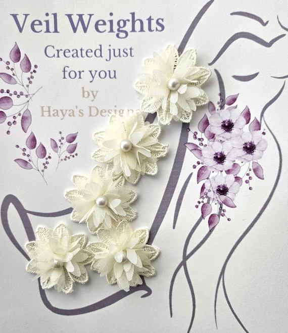 Veil Weights, Crystal Veil Weight, Magnet Veil Weight, Bridal Gift