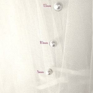 Perlenschleiergewichte 10er oder 20er-Set, magnetische Schleiergewichte, Hochzeitsschleiergewichte, Schleierkontrollgewichte, 8mm, 10mm und 12mm Wahl Bild 5