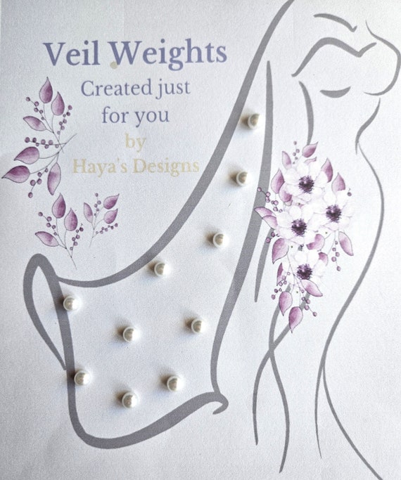 Wedding Veil Weights 