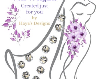 Swarovski Crystal Veil Weights: Magnetic Bridal Veil Control