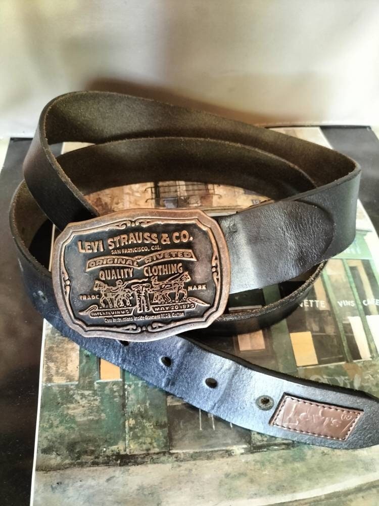 Vintage Levi Strauss Co. Belt Buckle 