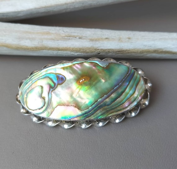 Paua shell best sale brooch