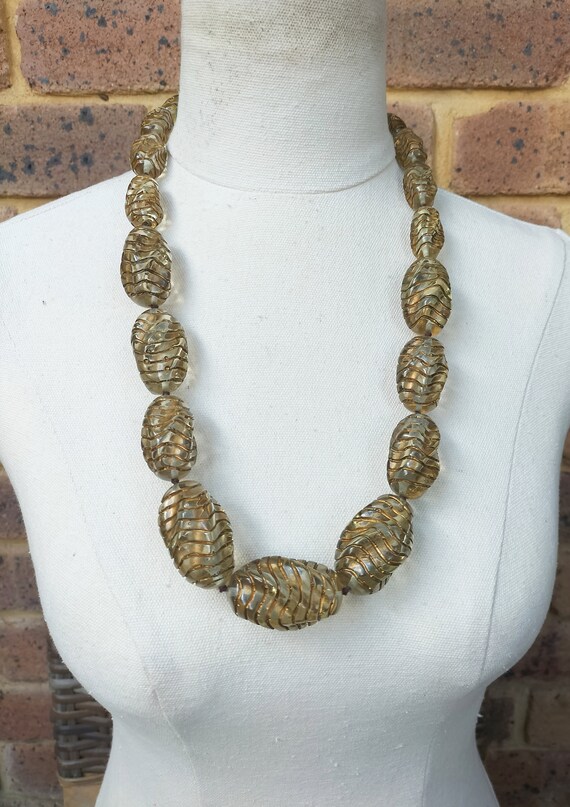 Chunky cheap lucite necklace