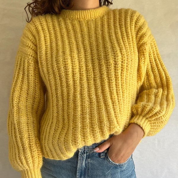 Crochet Jumper Etsy