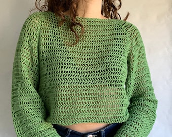 Millie Mesh Top - Crochet Pattern