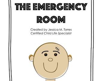 Jamie Visits the Emergency Room- Book about stitches for kids