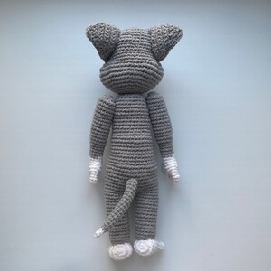 Tom and Jerry, Crochet Cat, Amigurumi Toy, Crochet Pattern - Etsy