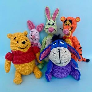 Crochet animals, children&#39;s toy, amigurumi pattern, gift for a friend