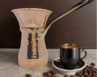 Copper coffee funnel,  Coffee accessories, Gift for coffee lovers