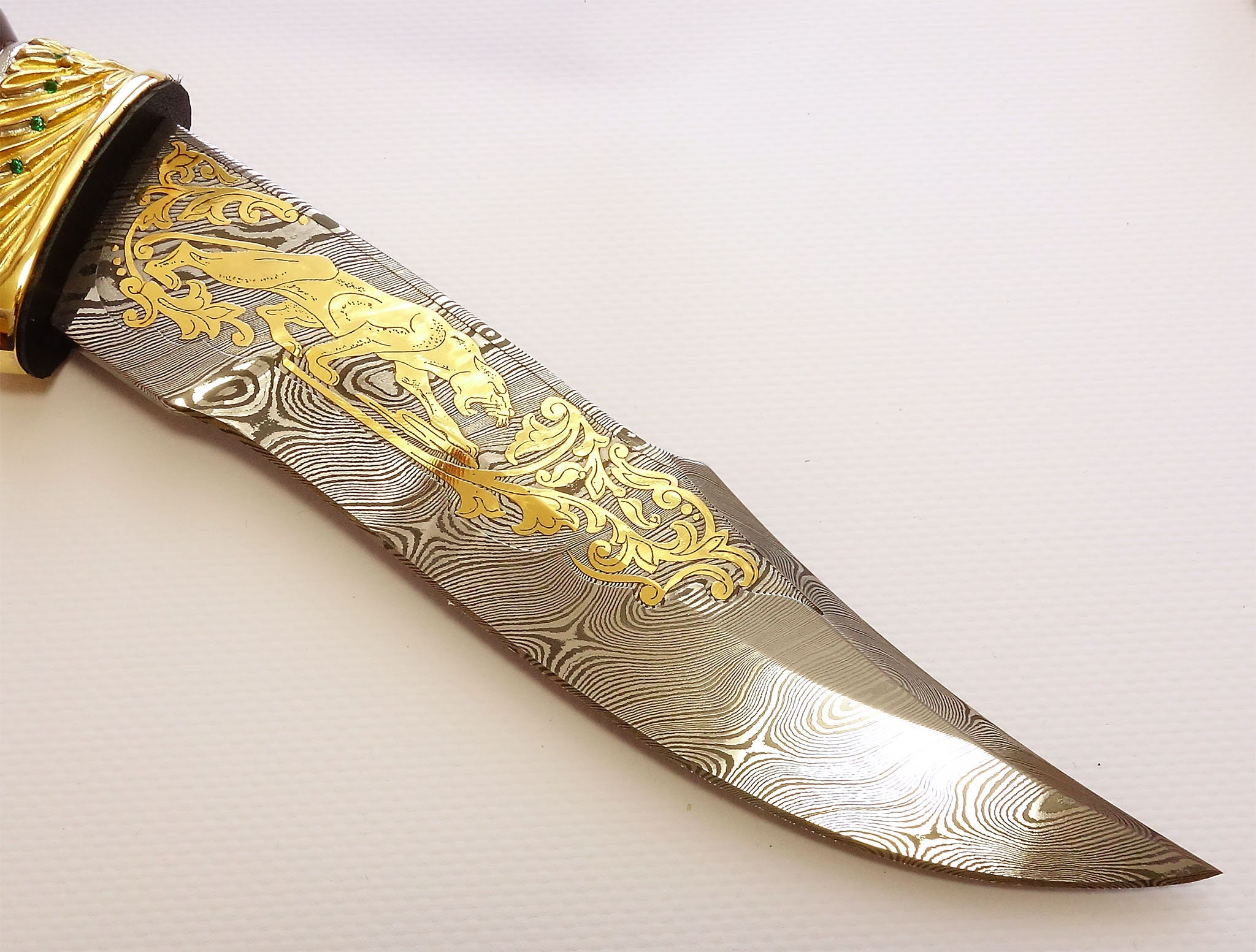 Damascus knife z571 anniversary gift for him Damascus steel Etsy
