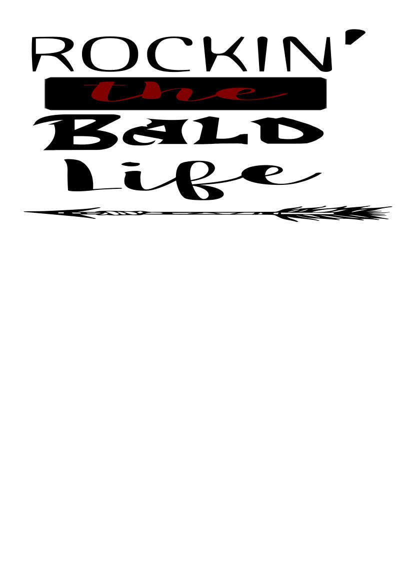 Download Rockin The Bald Life Svg Dad Svg Father S Day Svg Etsy