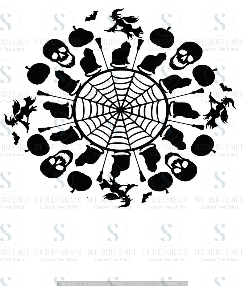 Download Halloween Wreath svg/ Skeleton Wreat svg/ | Etsy