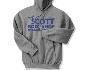keith scott body shop moletom com capuz lucas