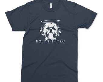 Polera de vestir Mujer manga corta Shih tzu Petfy Polera de vestir Mujer manga corta Shih tzu Petfy