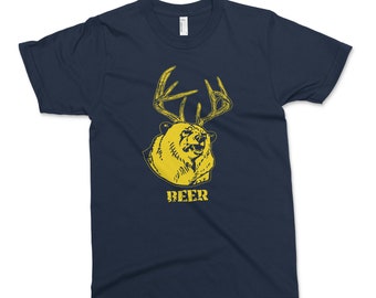 beer deer shirt