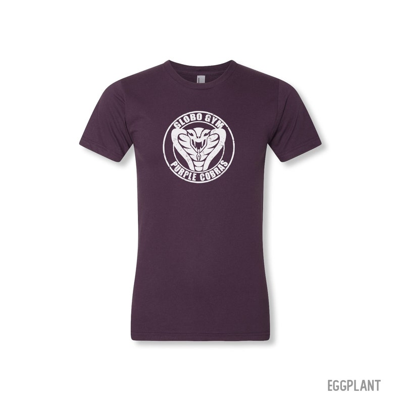 PURPLE COBRAS Shirt American Apparel Fine Jersey Tee Made Etsy