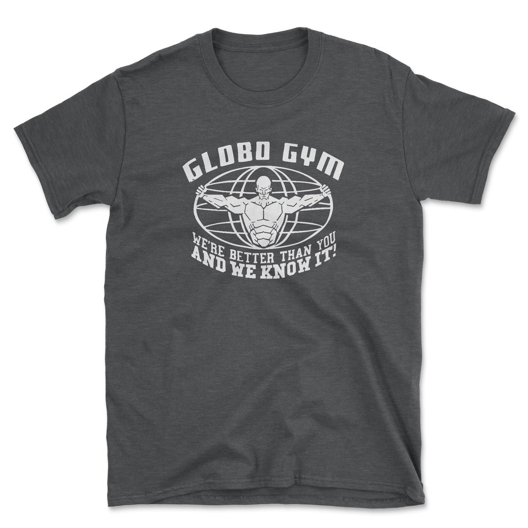 GLOBO GYM Shirt Mens/unisex Fine Jersey Tee All Sizes Etsy