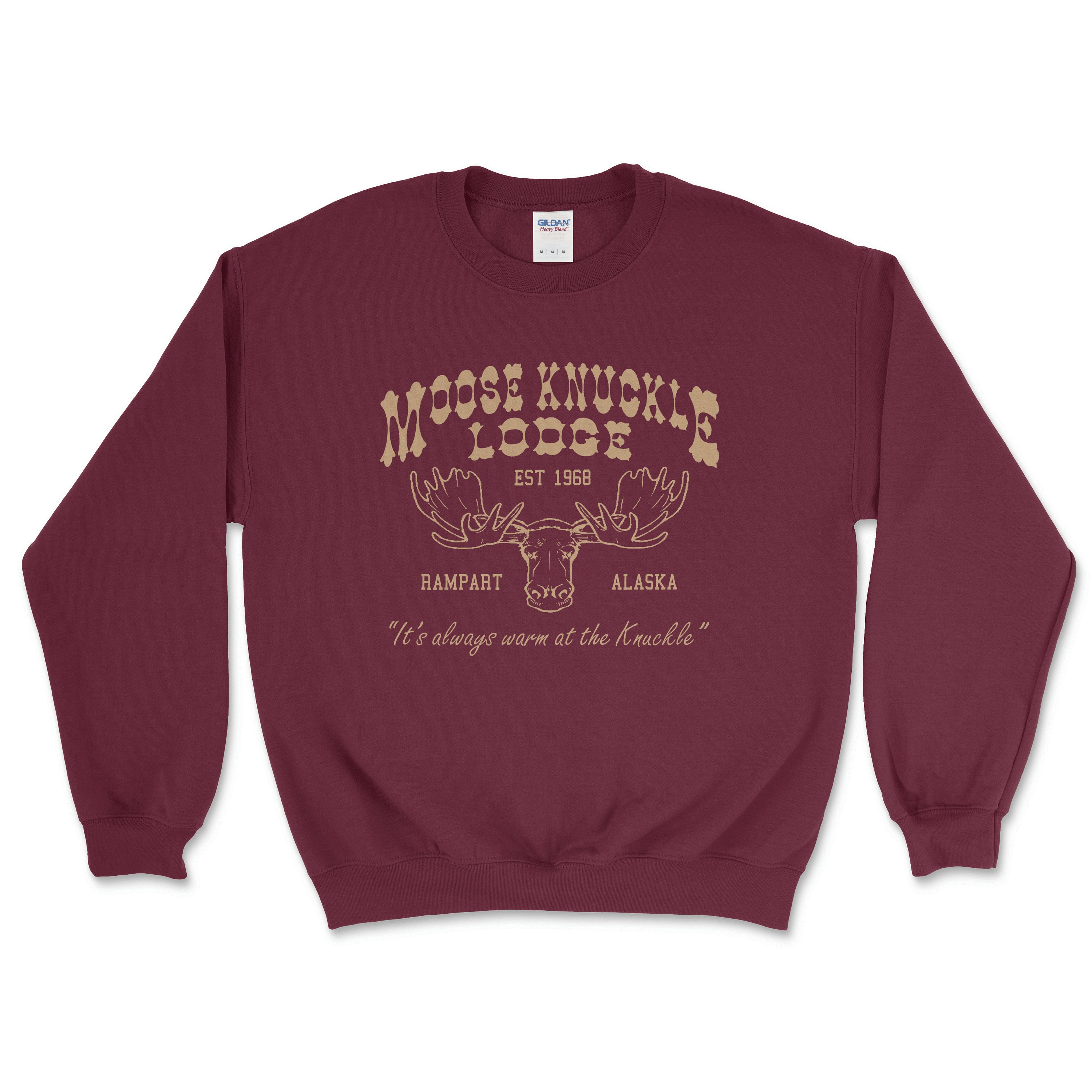 MOOSE KNUCKLE LODGE Sweatshirt Mens/unisex Classic Fit Etsy