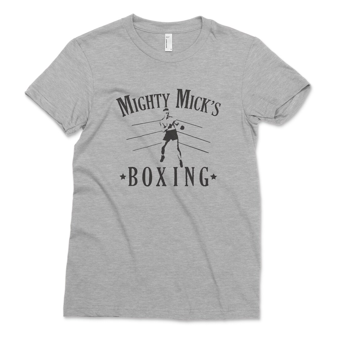 MIGHTY MICK'S BOXING Shirt Women's American Apparel - Etsy
