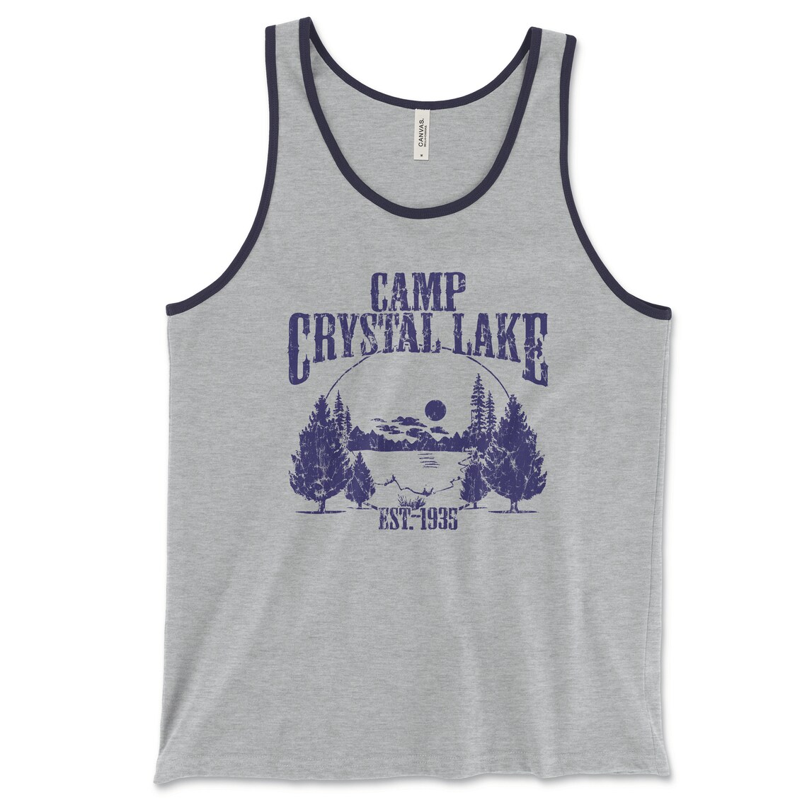 CAMP CRYSTAL LAKE Tank Mens/Unisex Jersey Tank Top all | Etsy