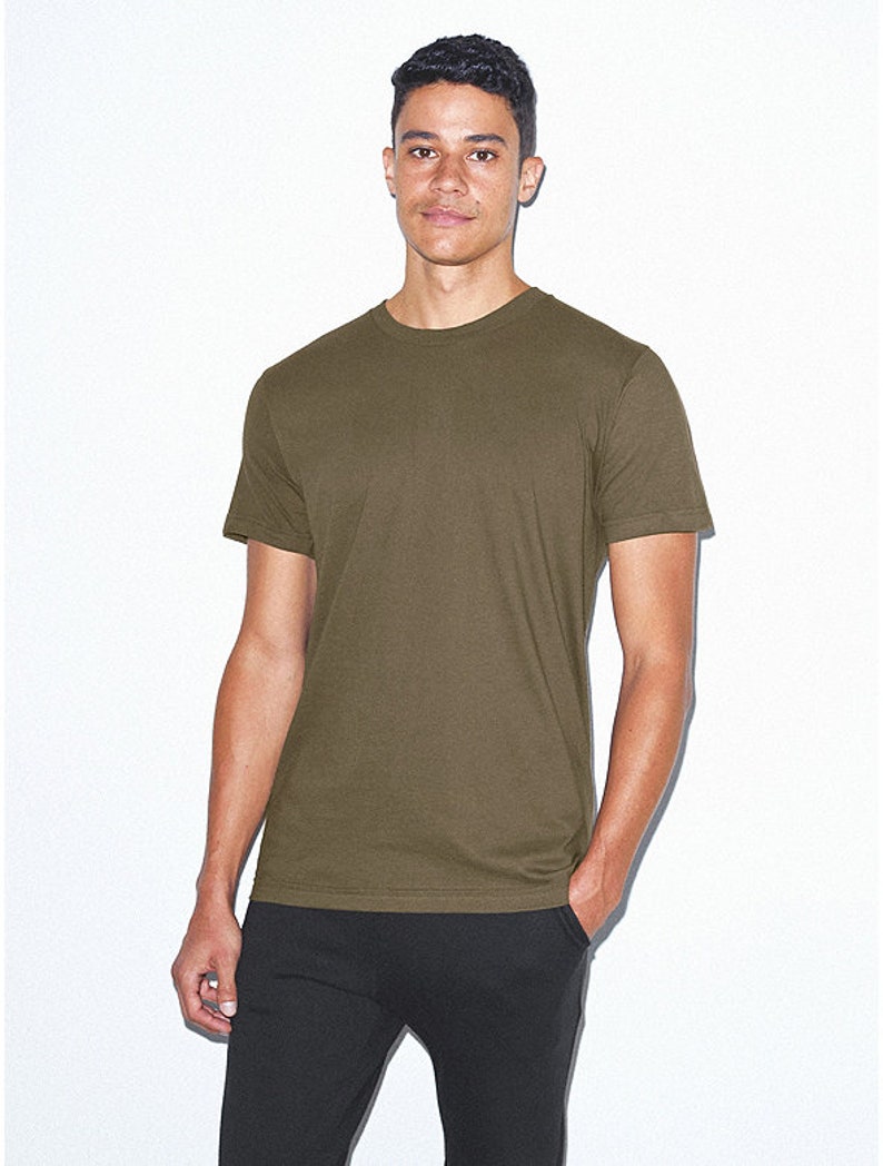 GLOBO GYM Shirt American Apparel Fine Jersey Tee Made in Etsy