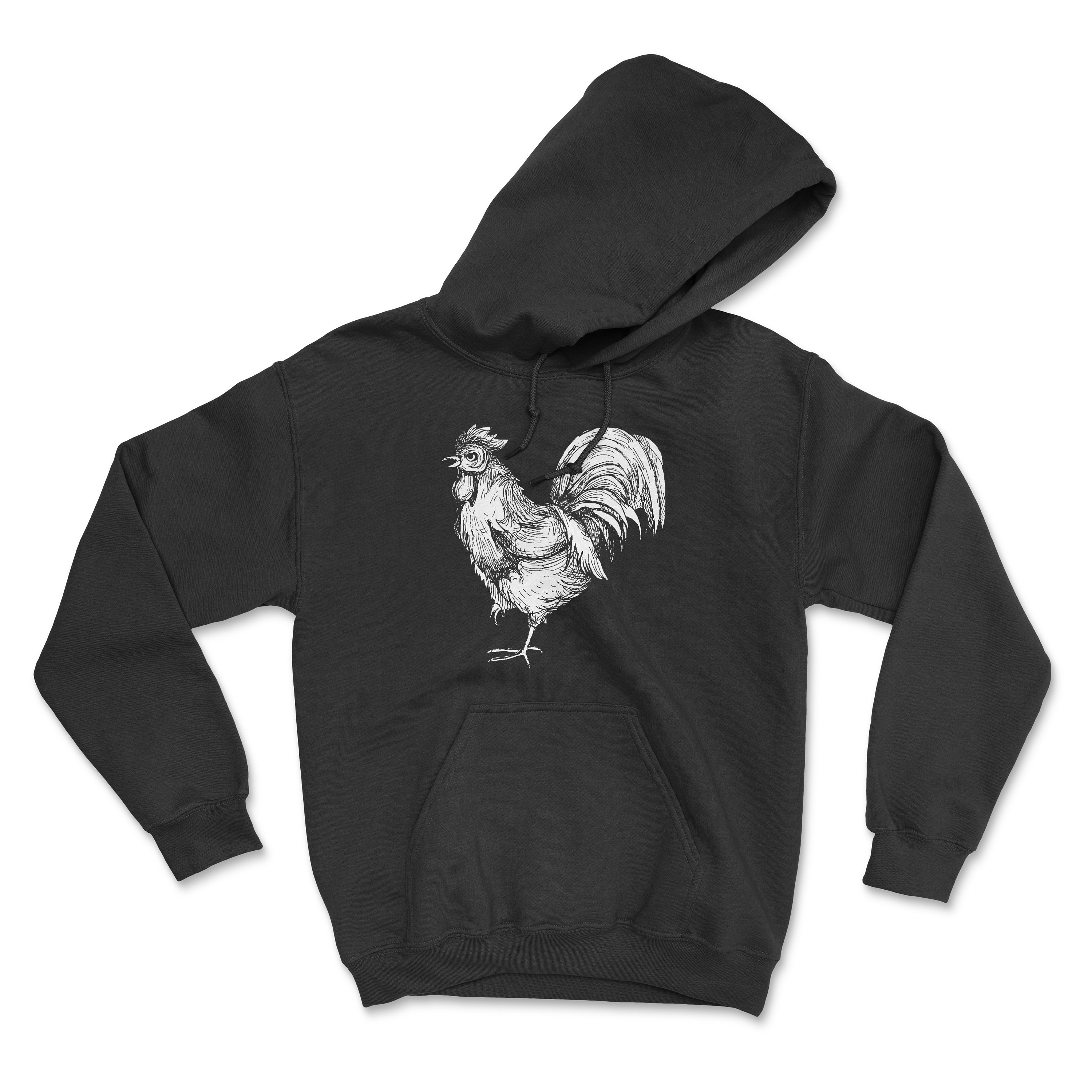 Rooster Hoodie - Etsy