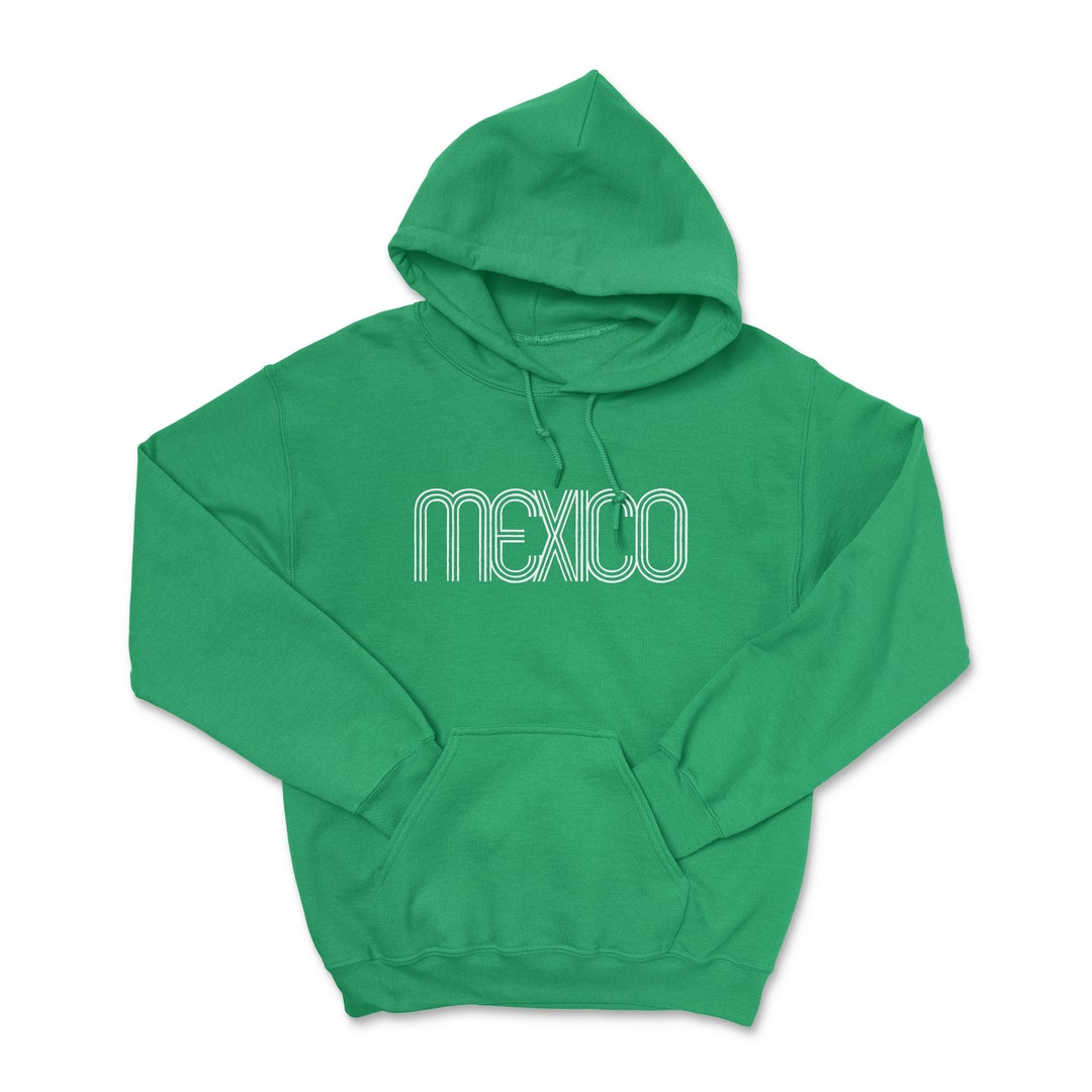 MEXICO Hoodie Mens/unisex Classic Fit Hooded Sweatshirt Etsy