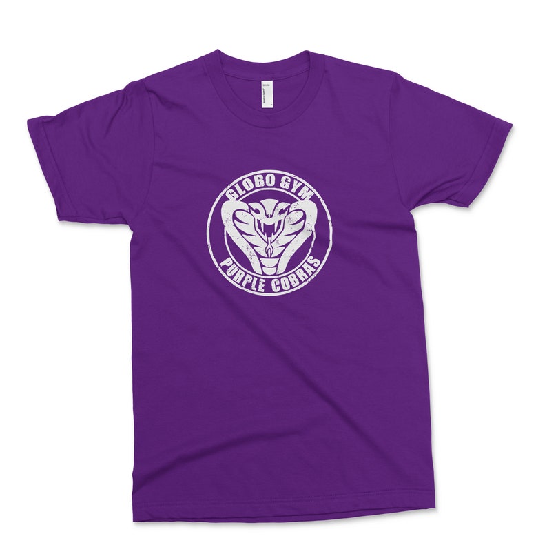PURPLE COBRAS Shirt American Apparel Fine Jersey Tee Made Etsy France