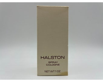 Vintage Womens Halston Spray Cologne 1 oz 40% full